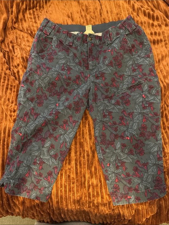 Duluth Trading Co Pants - Women’s Rootstock Gardening Petal Pushers size 16